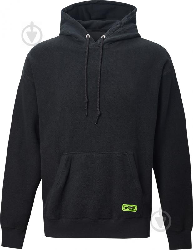 Джемпер Converse INVERT PO HOODIE BLACK 10019955-001 р. M черный - фото 1