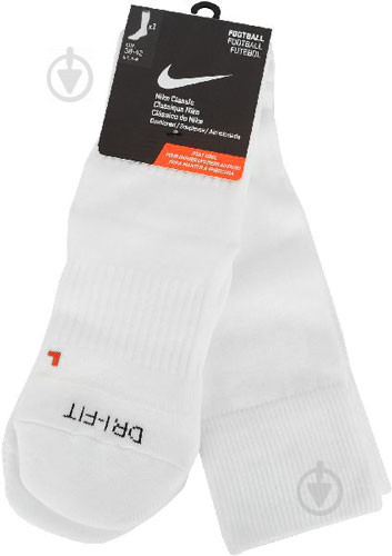 Гетры футбольные Nike ACADEMY OVER-THE-CALF FOOTBALL SOCKS SX4120-101 р.M белый - фото 3