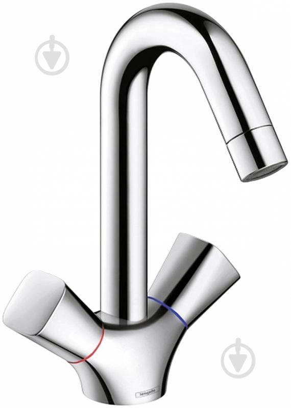 Смеситель для умывальника Hansgrohe Logis 71222000 - фото 1 Смеситель для умывальника Hansgrohe Logis 71222000 - фото 1