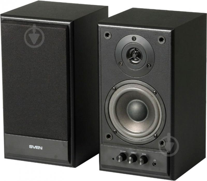 Акустическая система Sven SPS-702 2.0 black - фото 1