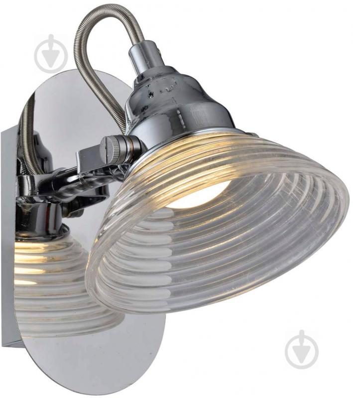 Спот Crystal Life LED 1x5 Вт хром 17081-1 - фото 1