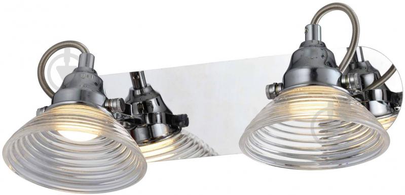 Спот Crystal Life LED 2x5 Вт хром 17081-2 - фото 1