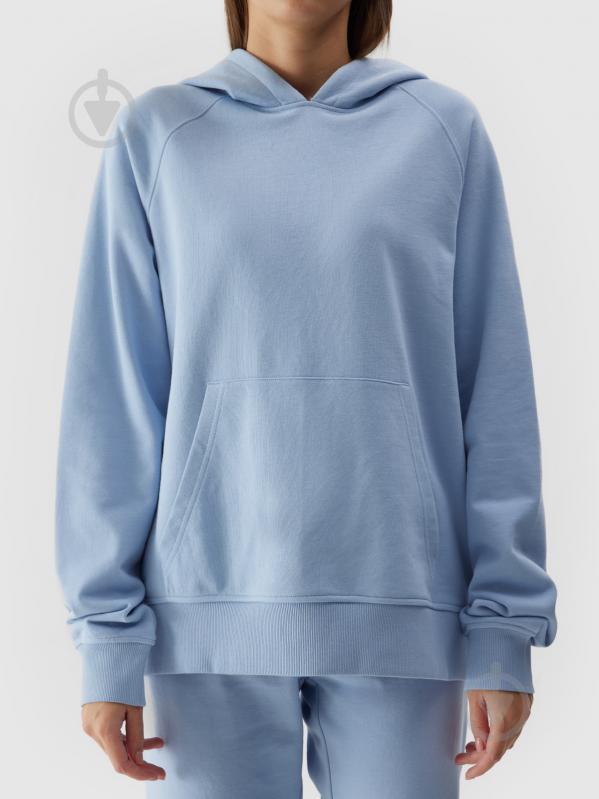 Джемпер 4F SWEATSHIRT F0955 4FWSS24TSWSF0955-34S р.M голубой - фото 6