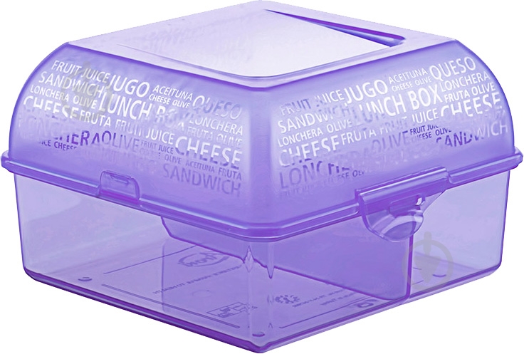 Ланч-бокс Titiz Plastik фиолетовый AP-9081-PR - фото 1