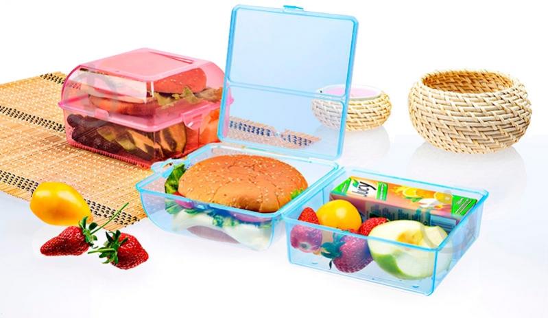 Ланч-бокс Titiz Plastik фиолетовый AP-9081-PR - фото 2