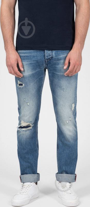 Джинсы Tommy Hilfiger STRAIGHT DENTON BITONTO INDIGO MW0MW07065-911 р. 32-32 синий - фото 1 Джинсы Tommy Hilfiger STRAIGHT DENTON BITONTO INDIGO MW0MW07065-911 р. 32-32 синий - фото 1