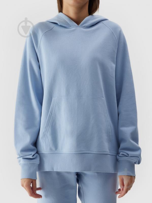 Джемпер 4F SWEATSHIRT F0955 4FWSS24TSWSF0955-34S р.XL блакитний - фото 6