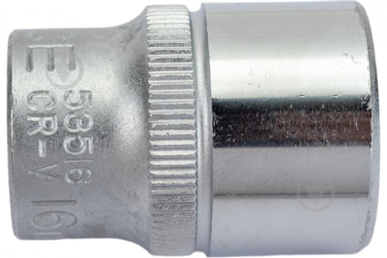 Головка 16 мм 3/8''6 г Forsage 1 шт. F-53516 - фото 3