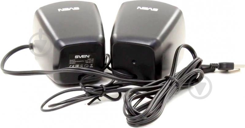 Акустическая система Sven 120 2.0 black - фото 4
