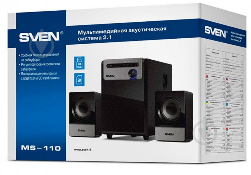 Акустична система Sven MS-110 2.1 - фото 8