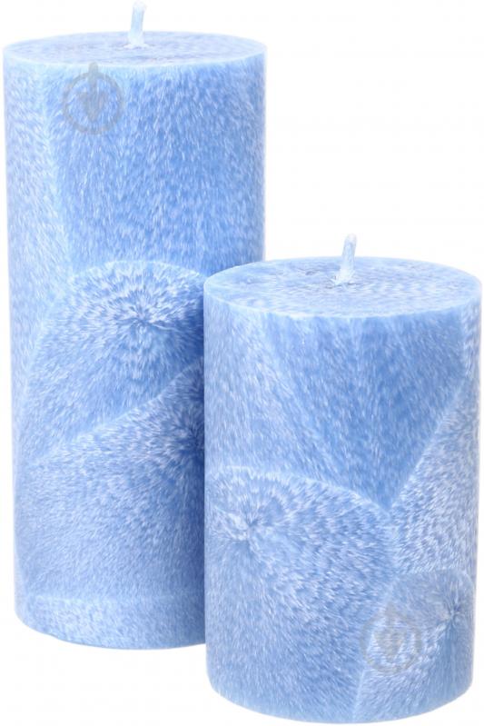 Свічка Циліндр блакитний WP10 70/150 CandlesBio - фото 3