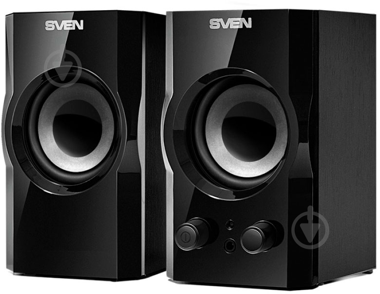 Акустическая система Sven SPS-606 2.0 black - фото 1