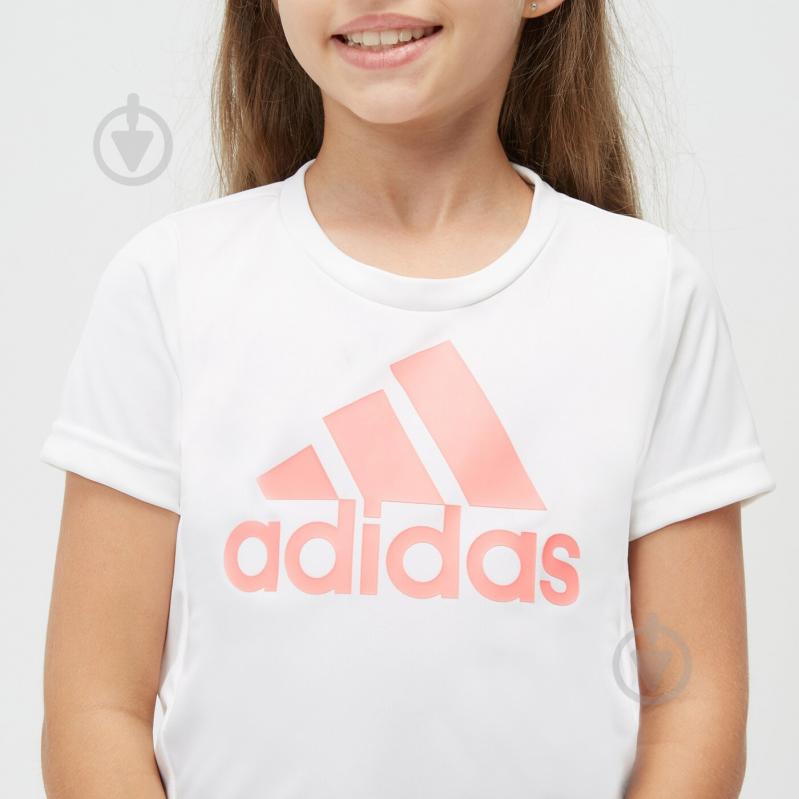 Футболка Adidas HE2006 р.170 белый - фото 3