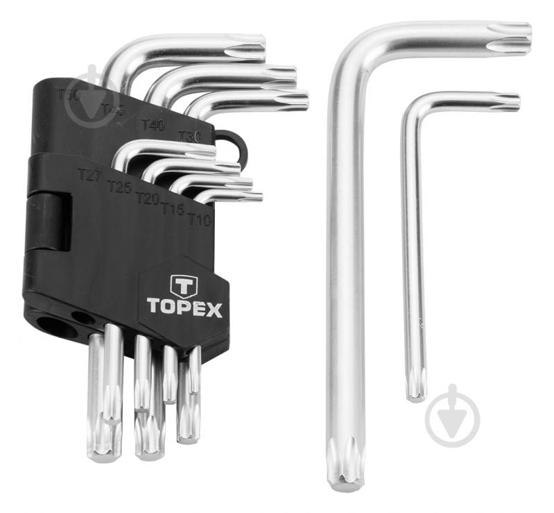 Набор ключей комбинированных Topex 35D960 - фото 4