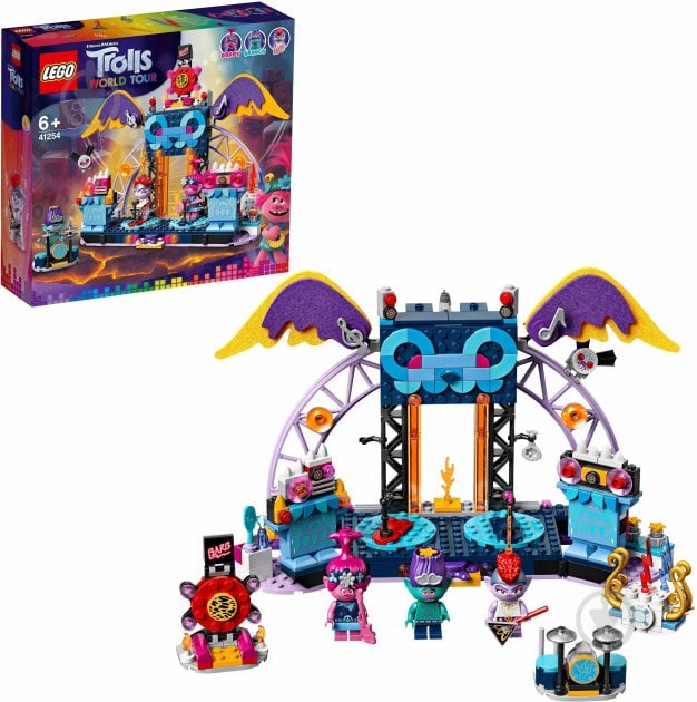 Конструктор LEGO Trolls Вибуховий рок-концерт у місті 41254 - фото 2