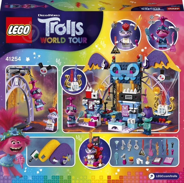 Конструктор LEGO Trolls Вибуховий рок-концерт у місті 41254 - фото 5