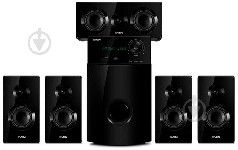 Акустическая система Sven HT-210 5.1 black - фото 2 Акустическая система Sven HT-210 5.1 black - фото 2