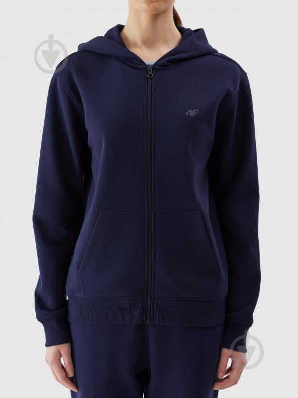 Джемпер 4F SWEATSHIRT F0956 4FWSS24TSWSF0956-31S р.XL синий - фото 4