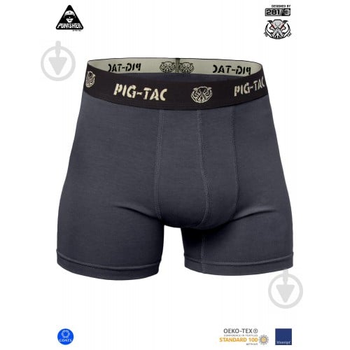 Трусы-шорты мужские мужские P1G Punisher Combat Boxers [1223] Graphite 3XL3XL Graphite - фото 1