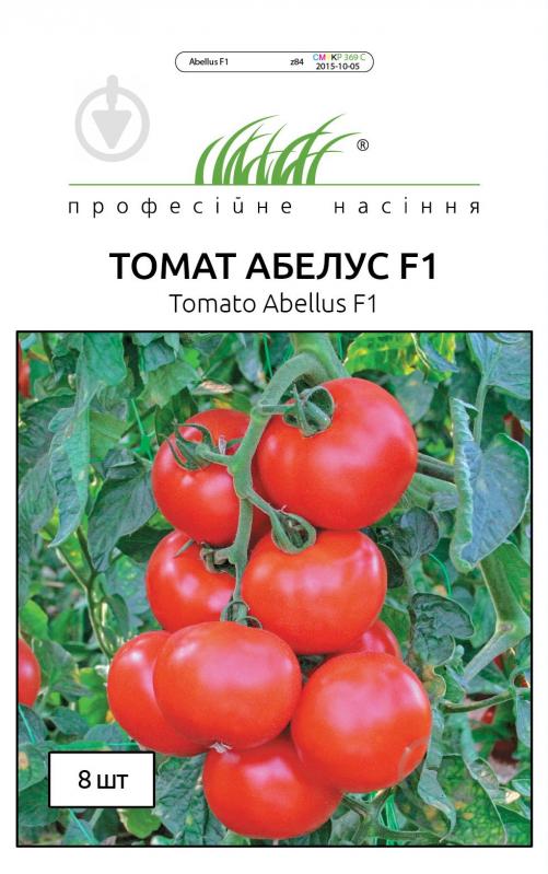 Насіння Професійне насіння томат високорослий Абелус F1 8 шт. (4820176692085) - фото 1