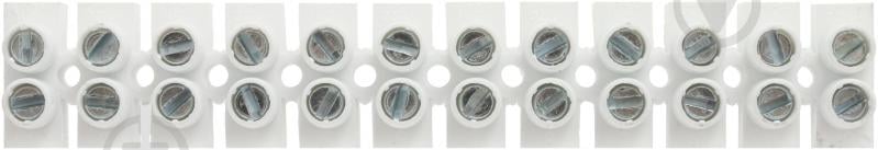 Колодка клемна Simet LTA 12x16,0 кв.мм 960 °C негорюча білий - фото 2 Колодка клемна Simet LTA 12x16,0 кв.мм 960 °C негорюча білий - фото 2