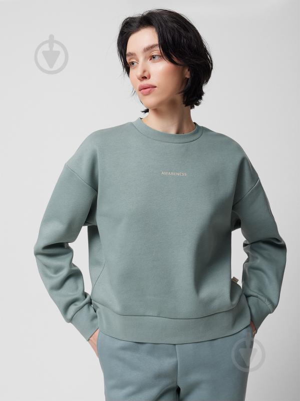 Світшот Outhorn SWEATSHIRT F1147 OTHWSS24TSWSF1147-46S р.S зелений - фото 3