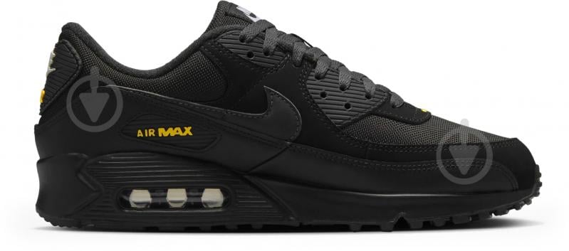 Кросівки чоловічі демісезонні Nike Air Max 90 HM0628-001 р.44 чорні - фото 2