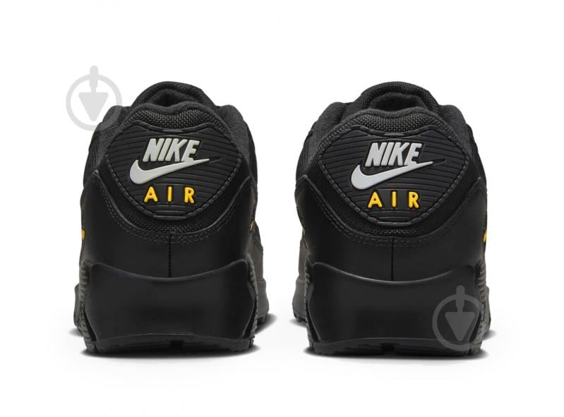 Кросівки чоловічі демісезонні Nike Air Max 90 HM0628-001 р.44 чорні - фото 4