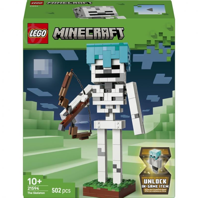 Конструктор LEGO Minecraft Скелет 21594 - фото 1