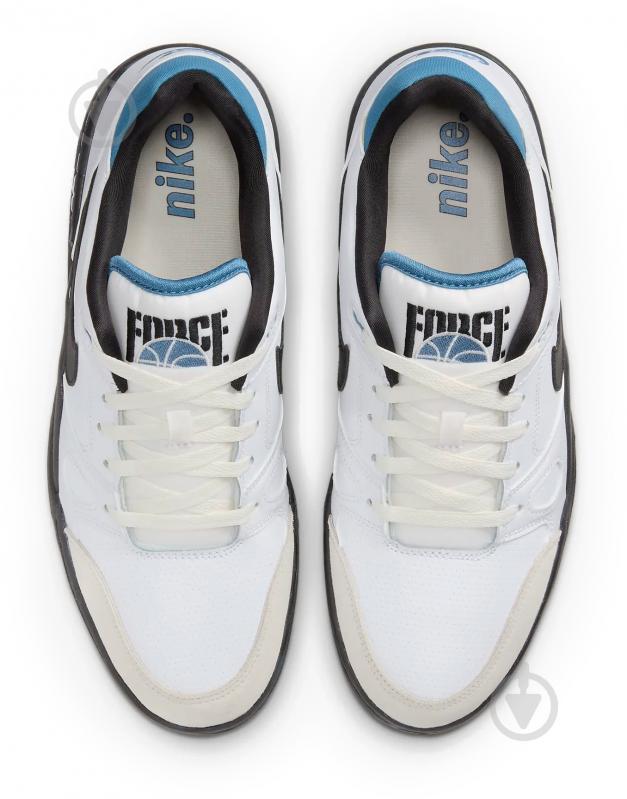 Кроссовки чоловічі демісезонні Nike FULL FORCE LOW HJ7262-100 р.44,5 белые - фото 5