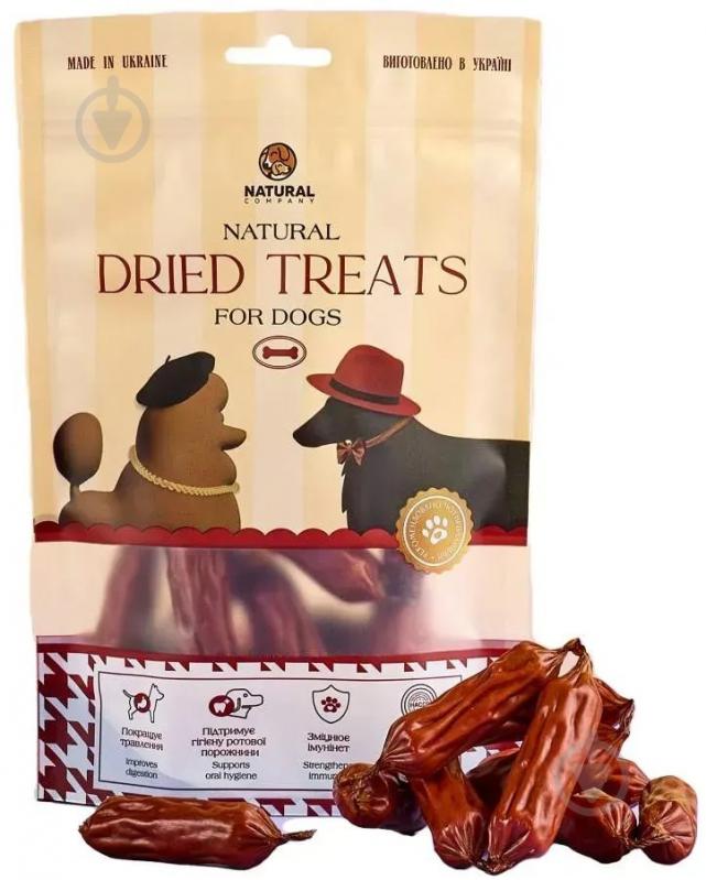 Ласощі Naturall сосиски качині 10 шт (4820241161416) - фото 1