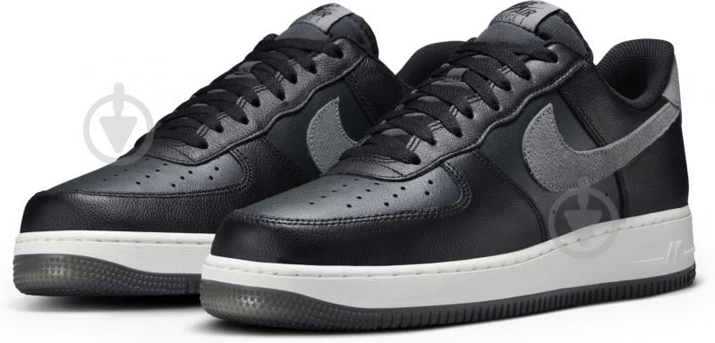 Кросівки чоловічі демісезонні Nike Air Force 1 '07 LV8 FJ4170-004 р.44,5 чорні - фото 3