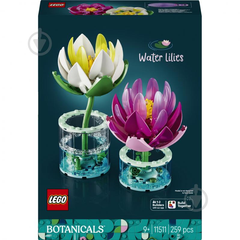 Конструктор LEGO Botanical Кувшинка 11511 - фото 1 Конструктор LEGO Botanical Кувшинка 11511 - фото 1