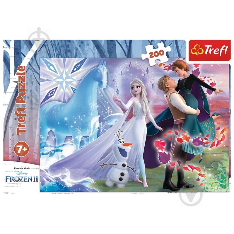 Пазлы Trefl Магический мир сестер Frozen II 200 элементов 6283802 - фото 2