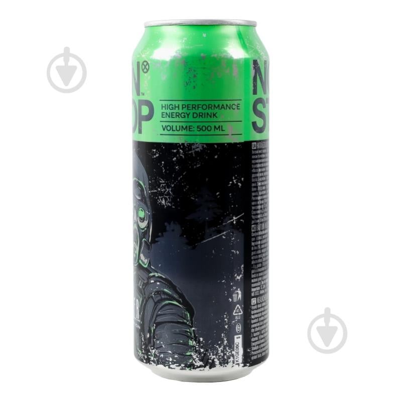 Енергетичний напій Non Stop Сталкер Грін 0,5 л - фото 3