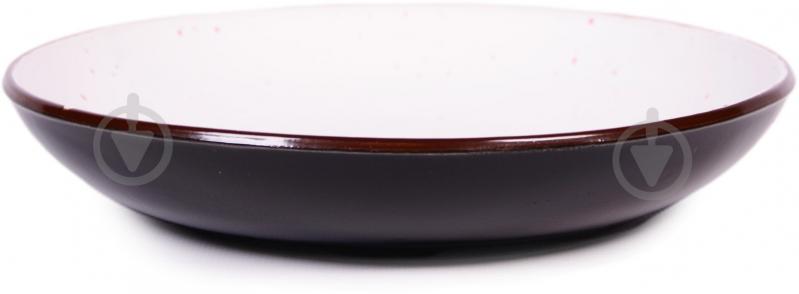 Тарілка Manna Ceramics з високим бортиком 22 см Мілк - фото 2