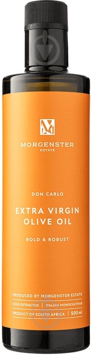 Олія оливкова Morgenster Extra Virgin Don Carlo 500 мл - фото 1 Олія оливкова Morgenster Extra Virgin Don Carlo 500 мл - фото 1