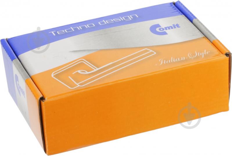 Ручка на розетке Comit page матовый хром/никель - фото 3 Ручка на розетке Comit page матовый хром/никель - фото 3