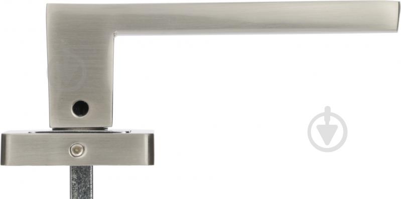 Ручка на розетке Comit page матовый хром/никель - фото 2 Ручка на розетке Comit page матовый хром/никель - фото 2