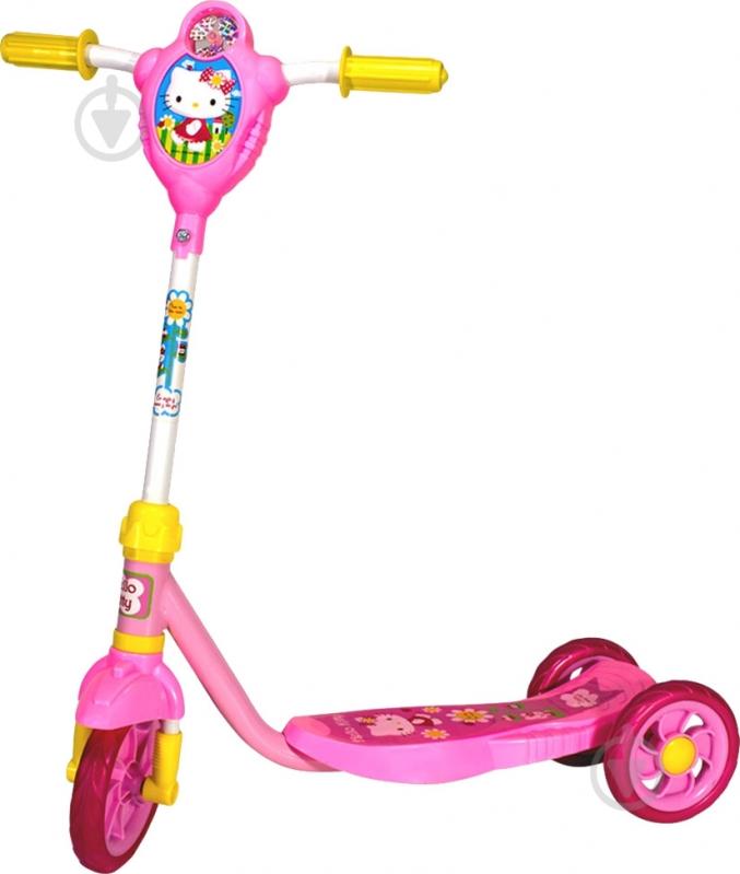 Самокат YaYa Hello Kitty розовый Y8090 - фото 1 Самокат YaYa Hello Kitty розовый Y8090 - фото 1