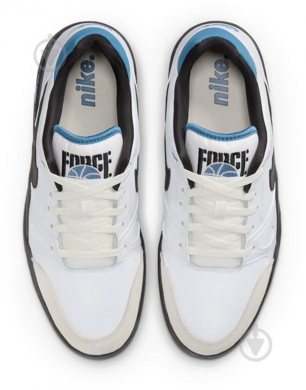 Кроссовки чоловічі демісезонні Nike FULL FORCE LOW HJ7262-100 р.45 белые - фото 5