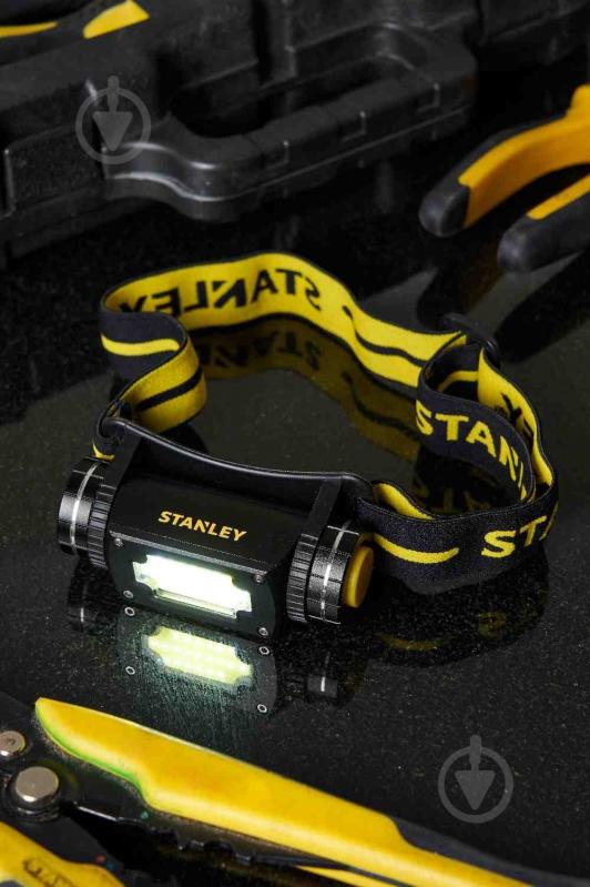 Фонарик на голову Stanley 300 Lm SXLS50100E - фото 5 Фонарик на голову Stanley 300 Lm SXLS50100E - фото 5