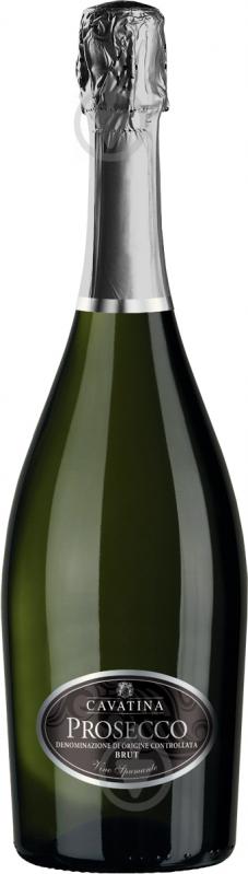 Вино ігристе SCHENK Cavatina Prosecco Brut 0,75 л - фото 1