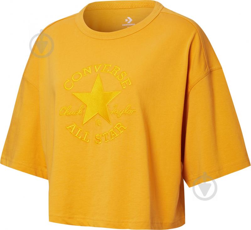 Футболка Converse CHUCK 70S CUT & SEW TEE SUNFLOWER GOLD 10020757-740 р.M разноцветный - фото 2