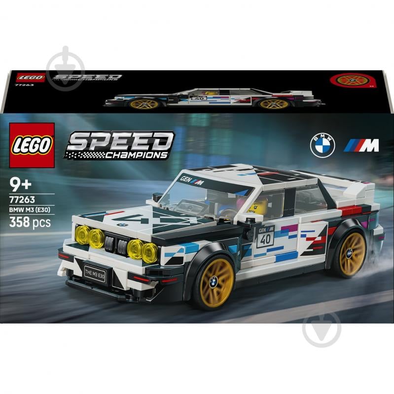 Конструктор LEGO Speed Champions BMW M3 (E30) 77263 - фото 1