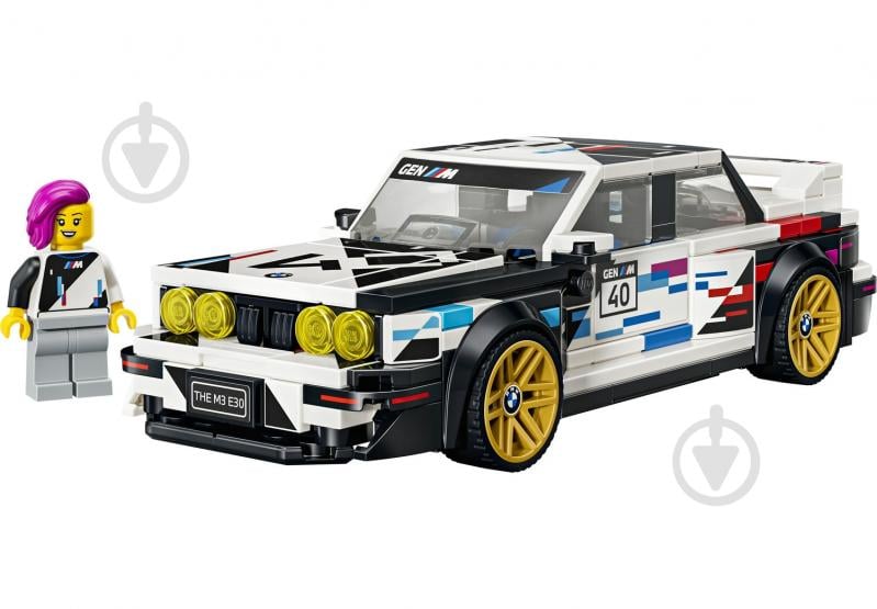 Конструктор LEGO Speed Champions BMW M3 (E30) 77263 - фото 3