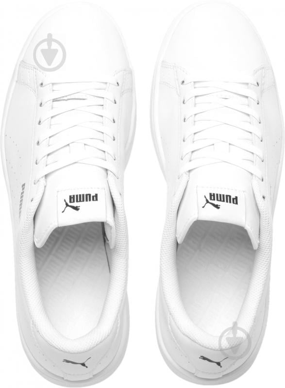 Кроссовки демисезонные Puma Smash v2 L Perf 36521302 р.35,5 белые - фото 2