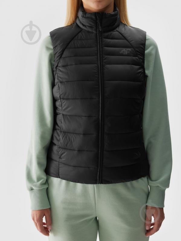 Жилет 4F VEST JACKET F111 4FWSS24TVJAF111-20S р.M чорний - фото 6