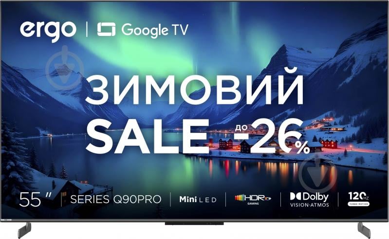 Телевизор Ergo 55MQ90PRO - фото 1