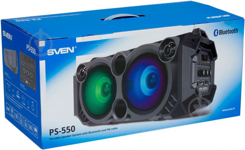 Акустическая система Sven PS-550 2.0 black (PS-550 Black) - фото 18